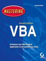Cover of Mastering Microsoft VBA