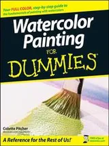 Cover of Watercolor painting for dummies