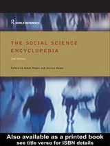 Cover of The Social Science Encyclopedia