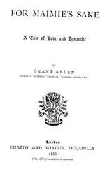 Cover of For Maimie's sake
