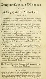 Cover of A compleat system of magick