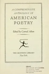 Cover of A comprehensive anthology of American poetry