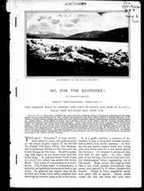 Cover of Ho, for the Klondike!