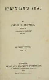 Cover of Debenham's vow