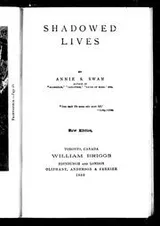 Cover of Shadowed lives