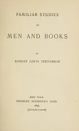 Cover of Familiar studies of men and books