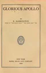Cover of Glorious Apollo