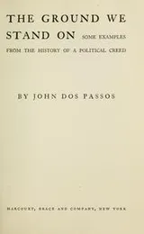 Cover of The ground we stand on