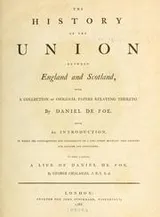 Cover of The history of the union between England and Scotland