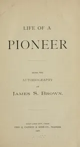 Cover of Life of a pioneer