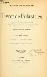 Cover of Livret de Folastries