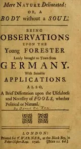 Cover of Mere nature delineated