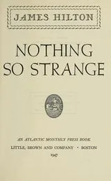 Cover of Nothing so strange