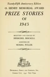 Cover of O. Henry memorial award prize stories of 1943