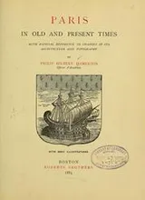 Cover of Paris in old and present times