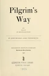 Cover of Pilgrim's way