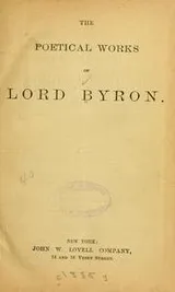 Cover of The poetical works of Lord Byron