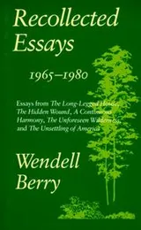 Cover of Recollected Essays