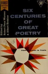 Cover of Six centuries of great poetry
