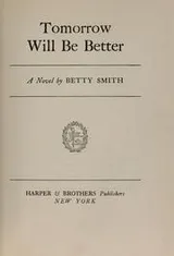 Cover of Tomorrow will be better
