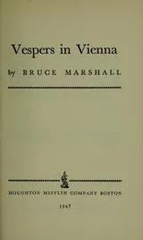 Cover of Vespers in Vienna