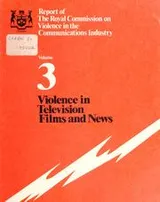 Cover of Report of The Royal Commission on Violence in the Communications Industry