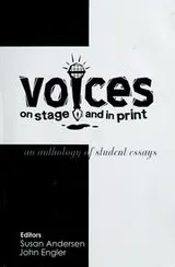Cover of Voices on stage and in print