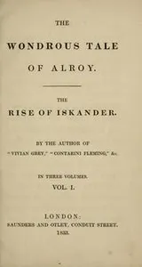 Cover of The wondrous tale of Alroy