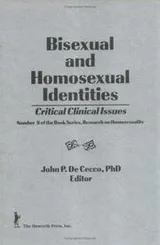 Cover of Bisexual and homosexual identities