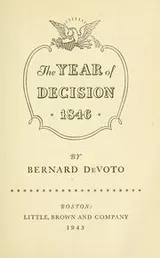 Cover of The year of decision, 1846