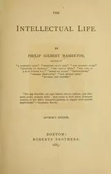 Cover of The intellectual life