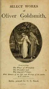 Cover of Select works of Oliver Goldsmith