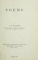 Cover of Poems