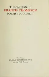 Cover of The works of Francis Thompson ...