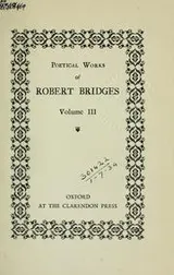 Cover of Poetical works