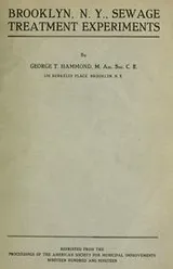 Cover of Brooklyn, N.Y., Sewage Treatment Experiments