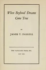 Cover of When boyhood dreams come true