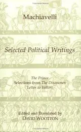 Cover of Selected political writings