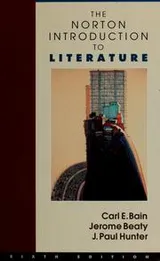Cover of The Norton introduction to literature--sixth edition