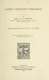 Cover of Faith Gartney's girlhood