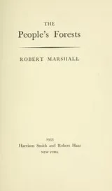 Cover of The people's forests