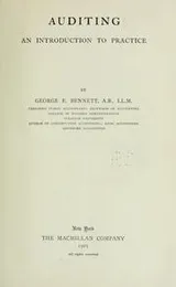 Cover of Auditing
