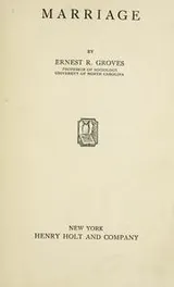 Cover of Marriage