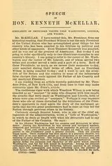 Cover of Similarity of criticisms visited upon Washington, Lincoln, and Wilson