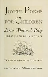 Cover of Joyful poems for children