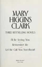 Cover of Mary Higgins Clark, three bestselling novels