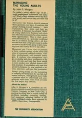 Cover of Managing the young adults