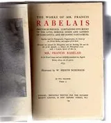 Cover of The works of Mr. Francis Rabelais, doctor in physick