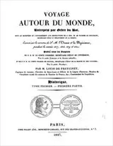 Cover of Voyage autour du monde … pendant les années 1817, 1818, 1819 et 1820