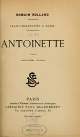 Cover of Jean-Christophe à Paris. --